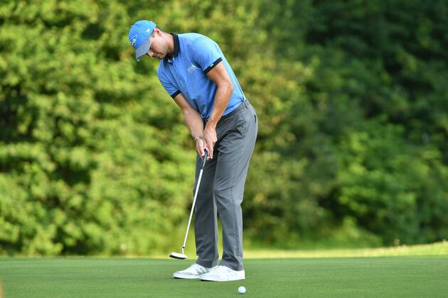 Martin KAYMER (GER),Aktion,Einzelaktion, Einzelbild, Freisteller,Ganzkoerperaufnahme,ganze Figur. ProAm ,GOLF,BMW International Open 2017 am 21.06.2017 in Muenchen Eichenried.