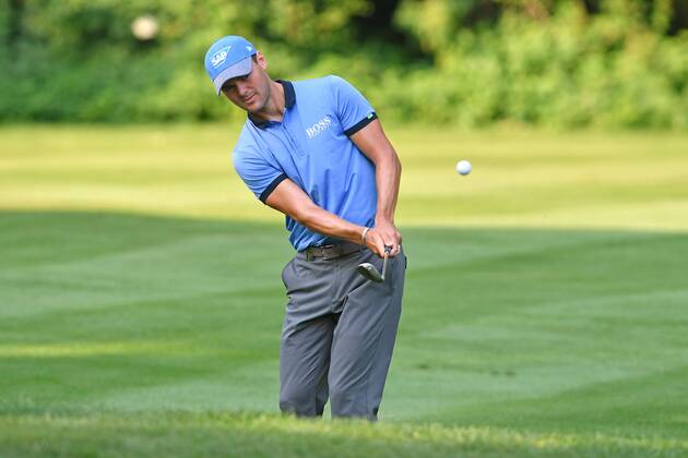 Martin KAYMER (GER),Aktion,Einzelbild,angeschnittenes Einzelmotiv,Halbfigur,halbe Figur. ProAm ,GOLF,BMW International Open 2017 am 21.06.2017 in Muenchen Eichenried.