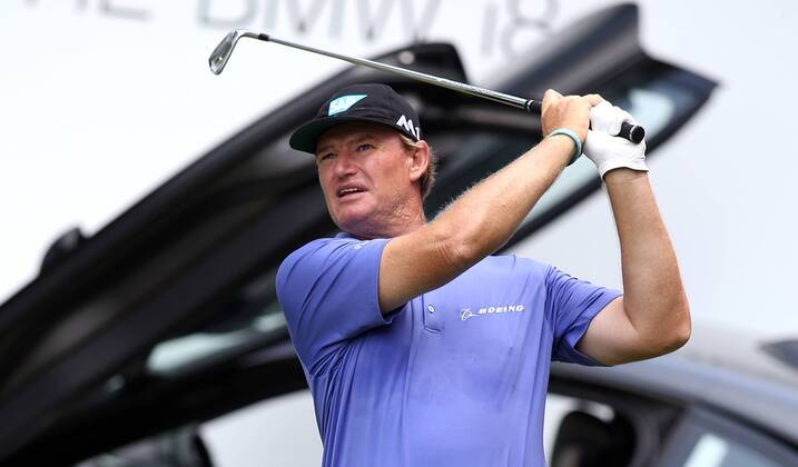 Eichenried, 24.06.2017, BMW International Open 2017, Golfclub München Eichenried, Round 3 Bild: Ernie Els BMW International Open 2017 Andreas Gora