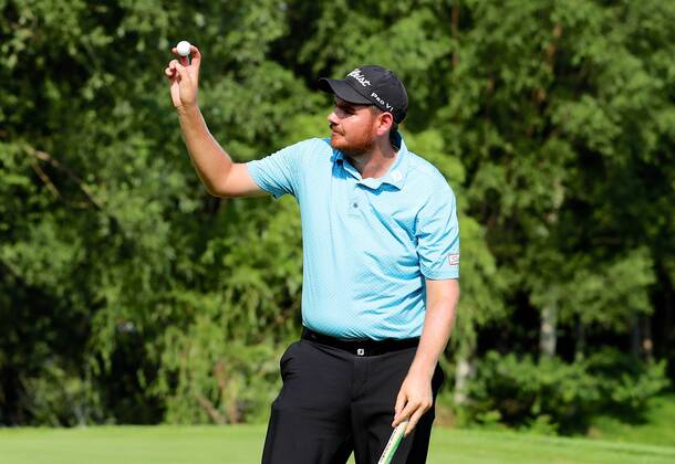 Deyen Lawson of Australia reacts in the final round of the 2017 Fragrant Hills International Beijing Open golf tournament in Beijing, China, 25 June 2017. Australian golfer Bryden Macpherson ranked the top on the China Tour Order of Merit this week when the second event of the newly formed circuit s 2017 season gets underway in Beijing. The Tour recently cut ties with the PGA Golf Herren TOUR and is now run by the China Golf Association with ties to both the European and Asian Tours. The Fragrant Hills International Beijing Open, which is the second stop on the China Tour, is set to welcome 141 players from 17 countries when it tees off from June 22-25. Bryden Macpherson titles Fragrant Hills International Beijing Open  20170625_32383