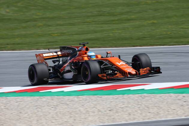 Austrian Grand Prix, Red Bull Ring 06 - 09 July 2017 07.07.2017- Free Practice 1, Fernando Alonso (ESP) McLaren Honda MCL32 