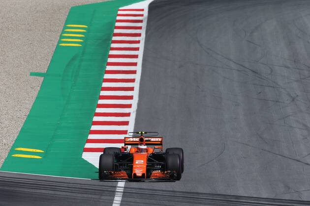 Austrian Grand Prix, Red Bull Ring 06 - 09 July 2017 07.07.2017- Free Practice 1, Stoffel Vandoorne (BEL) McLaren MCL32 