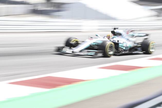 FORMULA 1 - GP of Austria 2017 SPIELBERG,AUSTRIA,07.JUL.17 - MOTORSPORTS, FORMULA 1 - Grand Prix of Austria, Red Bull Ring, free practice. Image shows Lewis Hamilton (GBR Mercedes). GEPAxpictures xFelixxRoittner