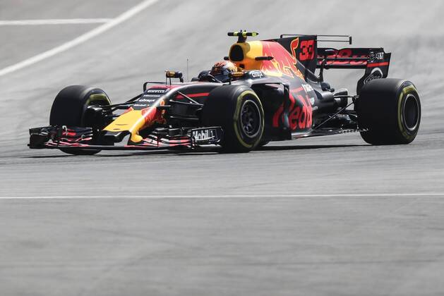 FORMULA 1 - GP of Austria 2017 SPIELBERG,AUSTRIA,07.JUL.17 - MOTORSPORTS, FORMULA 1 - Grand Prix of Austria, Red Bull Ring, free practice. Image shows Max Verstappen (NED Red Bull Racing). GEPAxpictures xFelixxRoittner