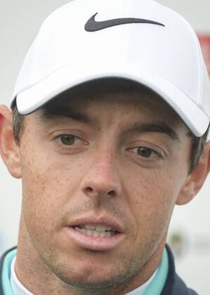 July 7th 2017, Portstewart Golf Club, Portstewart, Northern Ireland; Dubai Duty Free Irish Open Golf Championship, Day 2; Rory McIlroy (NIR) is interviewed after failing to make the cut on the second day xNigelxCookex  ActionPlus11898568