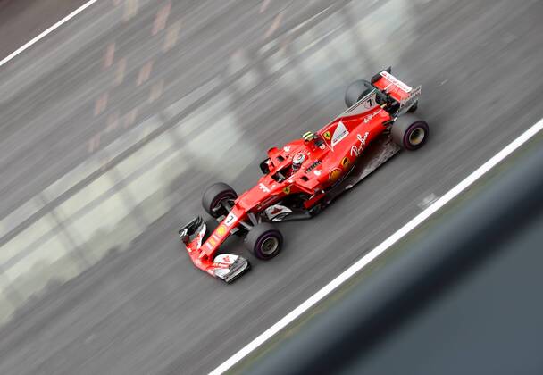 FORMULA 1 - GP of Austria 2017 SPIELBERG,AUSTRIA,08.JUL.17 - MOTORSPORTS, FORMULA 1 - Grand Prix of Austria, Red Bull Ring, qualifying. Image shows Kimi Raikkoenen (FIN Ferrari). GEPAxpictures xChristianxWalgram