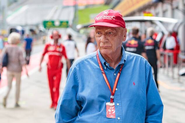 08.07.2017, Red Bull Ring, Spielberg, AUT, FIA, Formel 1, Grosser Preis von Oesterreich, Qualifying, im Bild Niki Lauda (AUT) Mercedes AMG Petronas F1 Team Mercedes AMG F1 Non- Executive Chairman Niki Lauda (AUT) during Qualifying for the Austrian FIA Formula One Grand Prix at the Red Bull Ring in Spielberg, Austria on 2017 07 08. Spielberg  EX_ANG  