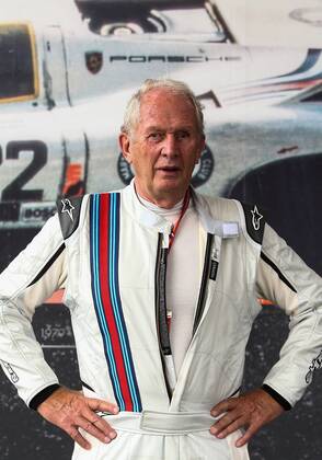 FORMULA 1 - GP of Austria 2017 SPIELBERG,AUSTRIA,09.JUL.17 - MOTORSPORTS, FORMULA 1 - Grand Prix of Austria, Red Bull Ring, legends parade. Image shows motorsport consultant Helmut Marko (Red Bull). GEPAxpictures xDanielxGoetzhaber