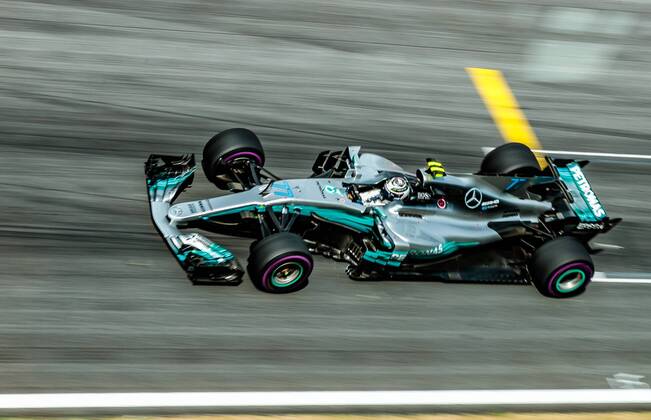 09.07.2017, Red Bull Ring, Spielberg, AUT, FIA, Formel 1, Grosser Preis von Oesterreich, Rennen, im Bild Valtteri Bottas (FIN) Mercedes AMG Petronas F1 Team Finnish Formula One driver Valtteri Bottas of Mercedes AMG Petronas F1 during the Race of the Austrian FIA Formula One Grand Prix at the Red Bull Ring in Spielberg, Austria on 2017 07 09. Pictures © 2017, PhotoCredit: JFK Spielberg Kein Release verfuegbar
