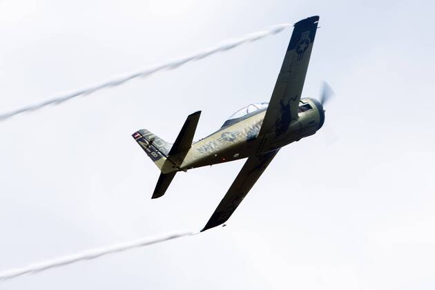 MOTORSPORTS - The Flying Bulls Air Show SPIELBERG,AUSTRIA,09.JUL.17 - MOTORSPORTS - The Flying Bulls Air Show. Image shows a plane. GEPAxpictures xMaticxKlansek