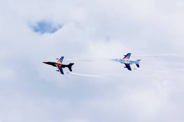 MOTORSPORTS - The Flying Bulls Air Show SPIELBERG,AUSTRIA,09.JUL.17 - MOTORSPORTS - The Flying Bulls Air Show. Image shows planes. GEPAxpictures xMaticxKlansek
