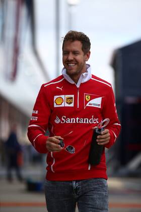 British Grand Prix, Silverstone 13 - 16 July 2017 14.07.2017 - Sebastian Vettel (GER) Scuderia Ferrari SF70H 