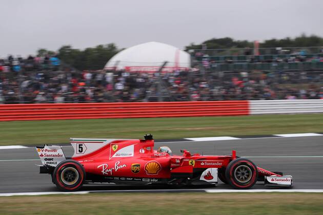 British Grand Prix, Silverstone 13 - 16 July 2017 15.07.2017 - Free Practice 3, Sebastian Vettel (GER) Scuderia Ferrari SF70H 