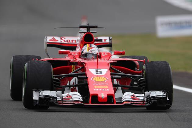 British Grand Prix, Silverstone 13 - 16 July 2017 15.07.2017 - Free Practice 3, Sebastian Vettel (GER) Scuderia Ferrari SF70H 