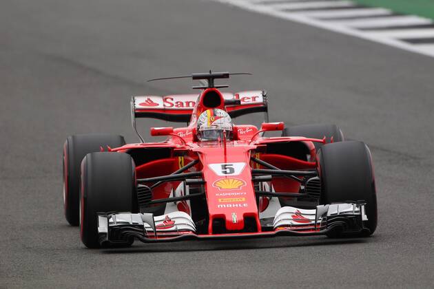 British Grand Prix, Silverstone 13 - 16 July 2017 15.07.2017 - Free Practice 3, Sebastian Vettel (GER) Scuderia Ferrari SF70H 