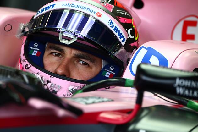 British Grand Prix, Silverstone 13 - 16 July 2017 15.07.2017 - Free Practice 3, Sergio Perez (MEX) Sahara Force India F1 VJM010 