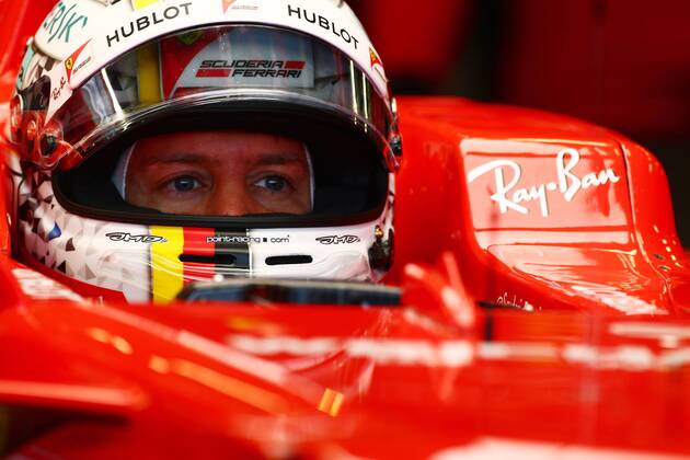British Grand Prix, Silverstone 13 - 16 July 2017 15.07.2017 - Free Practice 3, Sebastian Vettel (GER) Scuderia Ferrari SF70H 