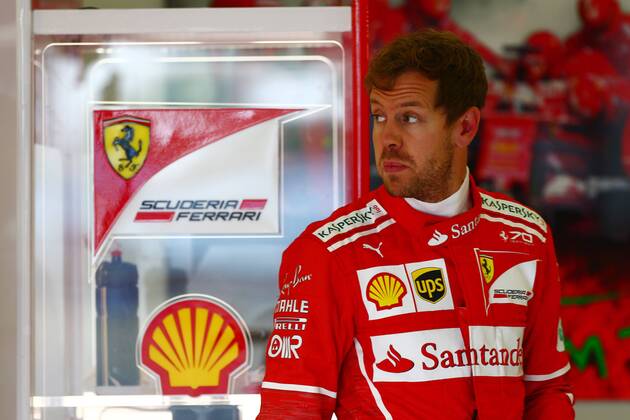 British Grand Prix, Silverstone 13 - 16 July 2017 15.07.2017 - Free Practice 3, Sebastian Vettel (GER) Scuderia Ferrari SF70H 