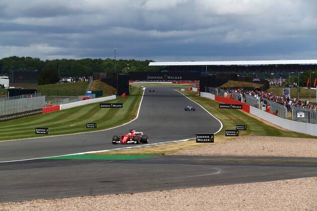 British Grand Prix, Silverstone 13 - 16 July 2017 16.07.2017 - Race, Sebastian Vettel (GER) Scuderia Ferrari SF70H