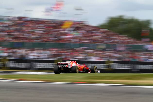British Grand Prix, Silverstone 13 - 16 July 2017 16.07.2017 - Race, Kimi Raikkonen (FIN) Scuderia Ferrari SF70H