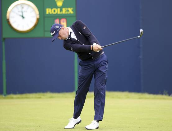 20th July 2017, Royal Birkdale Golf Club, Southport, England; The 146th Open Golf Championship ; First round ; Justin Thomas (USA) strikes his tee shot on the first hole xDavidxBlunsdenx  ActionPlus11903904