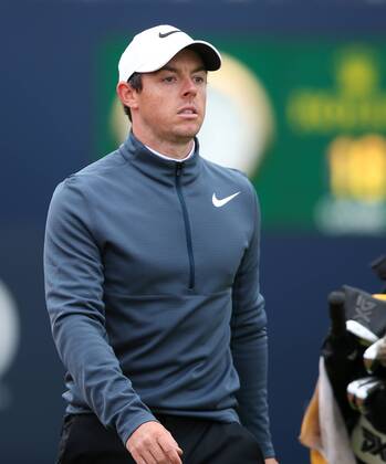 21st July 2017, Royal Birkdale Golf Club, Southport, England; The 146th Open Golf Championship ; Second round ; Rory McIlroy of (NIR) walks from the first tee xDavidxBlunsdenx  ActionPlus11904404