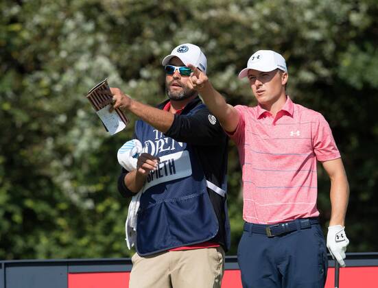 Jordan Speith at the 146th Open Championship at Royal Birkdale Golf Club, Southport, England on July 22, 2017.  LON20170723344 HugoxPhilpott