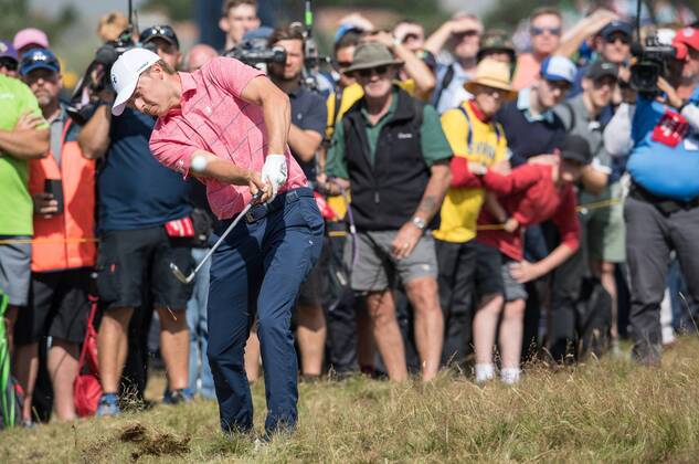 Jordan Speith at the 146th Open Championship at Royal Birkdale Golf Club, Southport, England on July 22, 2017.  LON20170723348 HugoxPhilpott