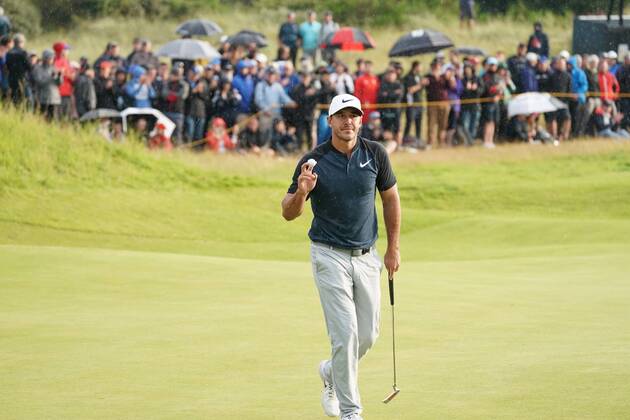 Brooks Koepka (USA), JULY 22, 2017 - Golf : Brooks Koepka of the United States on the 17th hole during the third round of the 146th British Open Golf Championship at Royal Birkdale Golf Club in Southport, Merseyside, England. NOxTHIRDxPARTYxSALES.  (waha020983)