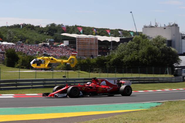 Hungarian Grand Prix, Hungaroring 27 - 30 July 2017 30.07.2017 - Race, Sebastian Vettel (GER) Scuderia Ferrari SF70H 