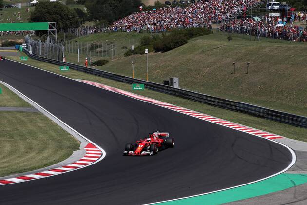 Hungarian Grand Prix, Hungaroring 27 - 30 July 2017 30.07.2017 - Race, Sebastian Vettel (GER) Scuderia Ferrari SF70H 