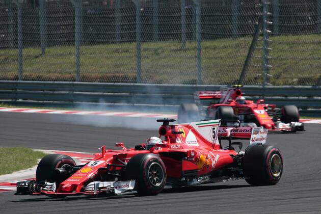FORMULA 1 - Hungarian GP BUDAPEST,HUNGARY,30.JUL.17 - MOTORSPORTS, FORMULA 1 - Grand Prix of Hungary, Hungaroring. Image shows Sebastian Vettel (GER Ferrari). GEPAxpictures xFritzxMueller