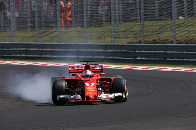 Hungarian Grand Prix, Hungaroring 27 - 30 July 2017 30.07.2017 - Race, Sebastian Vettel (GER) Scuderia Ferrari SF70H 