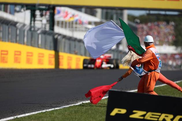 Bilder des Tages - SPORT Hungarian Grand Prix, Hungaroring 27 - 30 July 2017 30.07.2017 - Race, Sebastian Vettel (GER) Scuderia Ferrari SF70H race winner 
