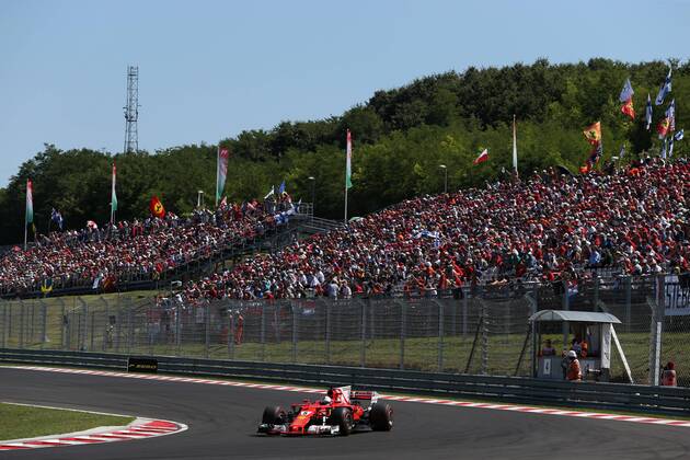 Hungarian Grand Prix, Hungaroring 27 - 30 July 2017 30.07.2017 - Race, Sebastian Vettel (GER) Scuderia Ferrari SF70H 