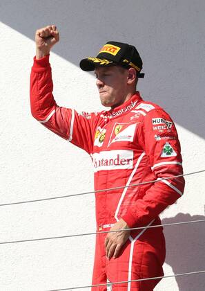 Sebastian Vettel, Scuderia Ferrari, formula 1 GP, Ungarn in Budapest, 30.07.2017 Photo:mspb Stefan Schneider Sebastian Vettel, formula 1 GP, Ungarn