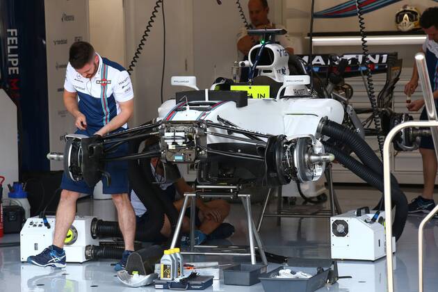 24.08.2017 - Williams FW40 Belgian Grand Prix, Spa-Francorchamps 24 - 27 August 2017 24.08.2017 - Williams FW40 