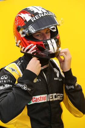 25.08.2017 - Free Practice 1, Nico Hulkenberg (GER) Renault F1 Team RS17 Belgian Grand Prix, Spa-Francorchamps 24 - 27 August 2017 25.08.2017 - Free Practice 1, Nico Hulkenberg (GER) Renault Sport F1 Team RS17 