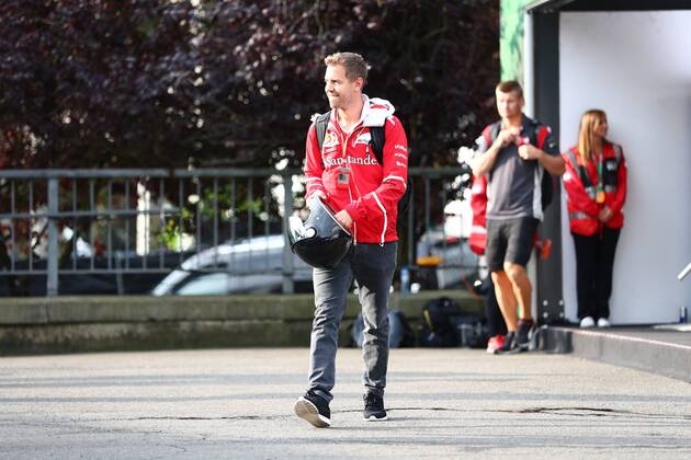 Sebastian Vettel (Scuderia Ferrari), Grosser Preis von Belgien 2017, Rennen, Motorsport, Formel 1, 25.08.2017, Spa Franchorchamps Copyright: xEibner-Pressefoto AlexanderxNeisx EP_ANS