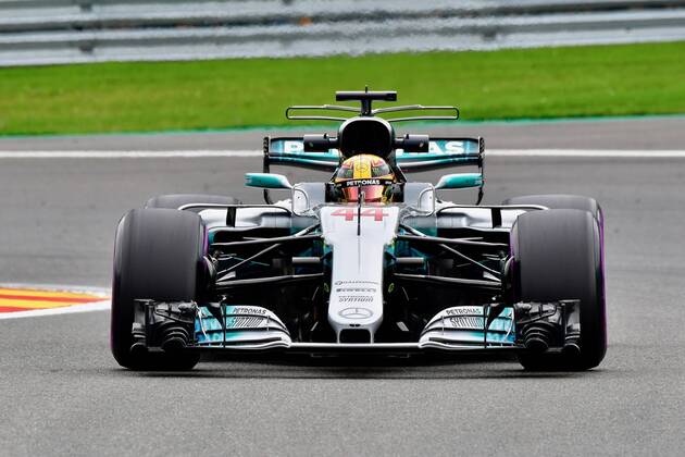Lewis Hamilton (GB 44), Mercedes AMG Petronas Motorsport, Grosser Preis von Belgien 2017, 2tes freies Training, Motorsport, Formel 1, 25.08.2017, Spa-Francorchamps Copyright: xEIBNER JERRYxANDREx EP_JAE