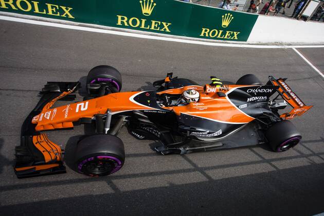August 26, 2017 - Spa, Belgium - 02 VANDOORNE Stoffel from Belgium of McLaren Honda during the Qualifying of Formula One Belgian Grand Prix at Circuit de Spa-Francorchamps on August 25, 2017 in Spa, Belgium. F1 Grand Prix of Belgium - Qualifying - ZUMAn230 20170826_zaa_n230_115 Copyright: xXavierxBonillax
