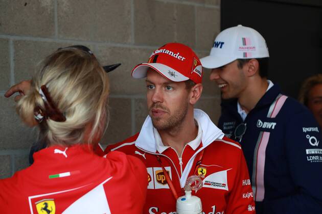 27.08.2017 - Sebastian Vettel (GER) Scuderia Ferrari SF70H Belgian Grand Prix, Spa-Francorchamps 24 - 27 August 2017 27.08.2017 - Sebastian Vettel (GER) Scuderia Ferrari SF70H