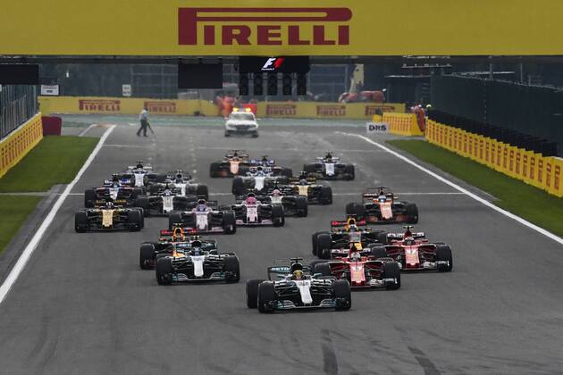 Illustration picture shows the start of the Spa-Francorchamps Formula One Grand Prix of Belgium race, in Spa-Francorchamps, Sunday 27 August 2017. NICOLASxLAMBERT  x05153267x