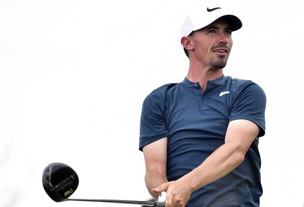 Golf player PAUL PETERSON of USA plays his ball during the Czech Masters European Tour tournament in Vysoky Ujezd near Prague, Czech Republic, August 31, 2017. (CTKxPhoto RomanxVondrous) CTKPhotoP201708310908901 vnd 13