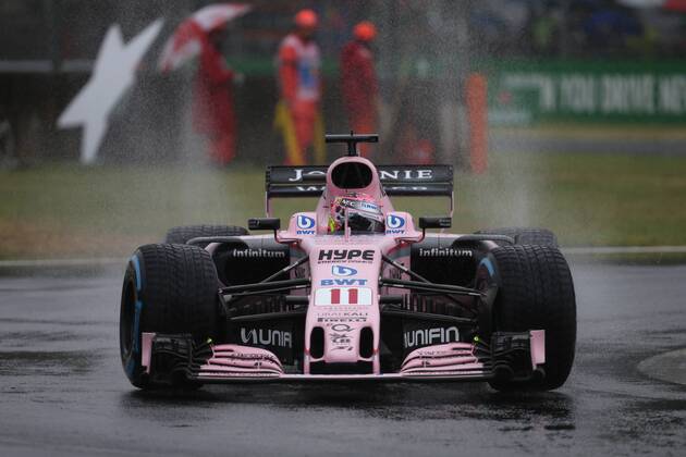 02.09.2017- Free practice 3, Sergio Perez (MEX) Sahara Force India F1 VJM010 Italian Grand Prix, Monza 31 August - 03 September 2017 02.09.2017- Free practice 3, Sergio Perez (MEX) Sahara Force India F1 VJM010 