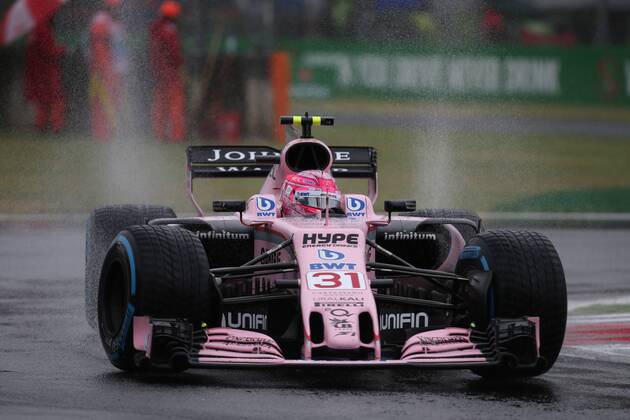 02.09.2017- Free practice 3, Esteban Ocon (FRA) Sahara Force India F1 VJM10 Italian Grand Prix, Monza 31 August - 03 September 2017 02.09.2017- Free practice 3, Esteban Ocon (FRA) Sahara Force India F1 VJM10 