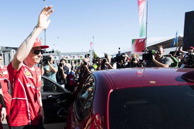 Motorsports: FIA Formula One World Championship WM Weltmeisterschaft 2017, Grand Prix of Italy, 7 Kimi Raikkonen (FIN, Scuderia Ferrari), Monza Italy xHOCHxZWEIx