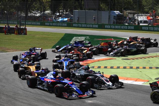 3rd September 2017, Autodromo Nazionale Monza, Monza; Italian Grand Prix, Race Day; Daniil Kvyat - Scuderia Toro Rosso STR12. xOctanex  ActionPlus11925441