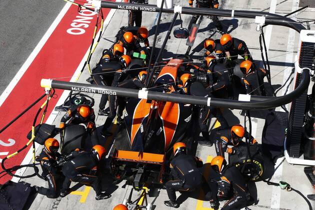 Motorsports: FIA Formula One World Championship WM Weltmeisterschaft 2017, Grand Prix of Italy, 14 Fernando Alonso (ESP, McLaren Honda), Monza Italy xHOCHxZWEIx