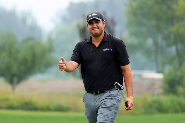 BEIJING, CHINA - SEPTEMBER 15: Joseph Gunerman of the United States in action during the second round of The Beijing Classic (Golf) as part of China Tour at Beijing Topwin Golf Country Club on September 15, 2017 in Beijing, China.  Copyright: xVCGx CFP111127138329 